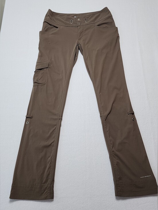 Columbia Pants - Columbia Omni Shield Hiking Cargo Pants Women’s 4 Brown Outdoor Trail
